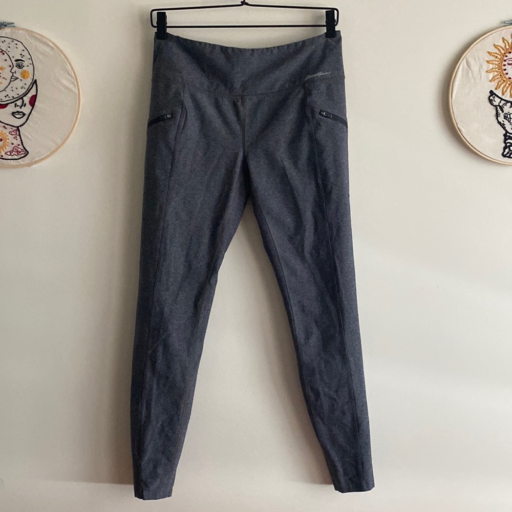 Eddie Bauer legging with zip pockets - Sz M